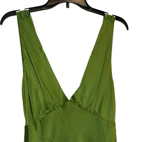 meshki nadia dress green MESHKI-NADIA MAXI LEMON – Fundarentals